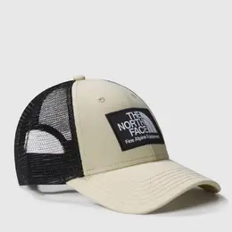 The North Face: Бежевая кепка 