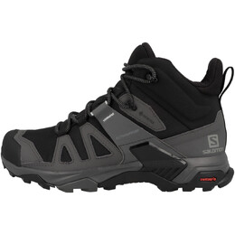 Salomon: Чёрные ботинки 