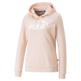 PUMA: Розовая толстовка  Essentials