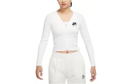 Nike: Белая футболка 