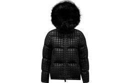 Moncler: Чёрный пуховик 