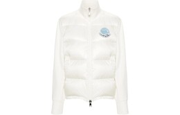 Moncler: Белая куртка 