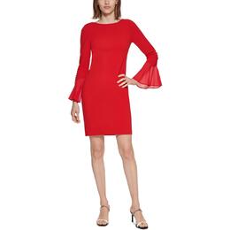Calvin Klein: Однотонное платье 