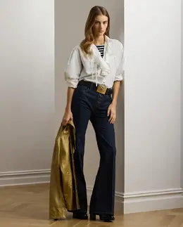 Lauren Ralph Lauren: Хлопковые брюки 
