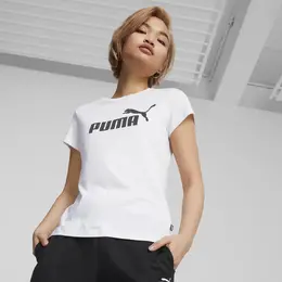 PUMA: Белая футболка  Essentials