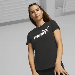 PUMA: Чёрная футболка  Essentials