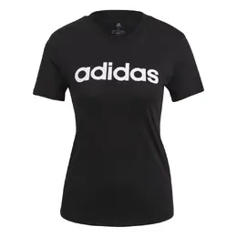 Adidas: Чёрная футболка 