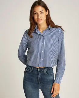 Tommy Jeans: Тёмная рубашка 