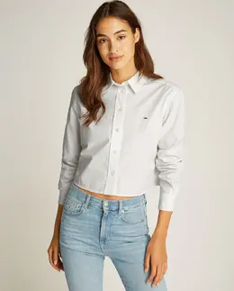 Tommy Jeans: Хлопковая рубашка 