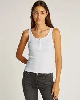 Tommy Jeans: Топ на пуговицах 