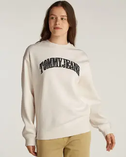 Tommy Jeans: Толстовка с орнаментом 