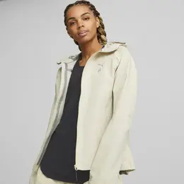 PUMA: Бежевая куртка 