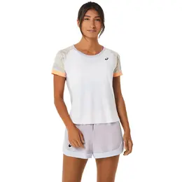 Asics: Белая футболка 
