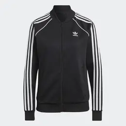 Adidas: Чёрная куртка  Adicolor Classics