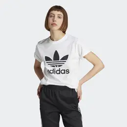 Adidas: Белая футболка  Adicolor Classics