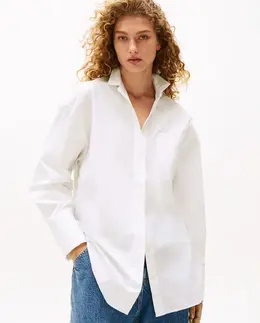 Tommy Hilfiger: Белая рубашка  TH