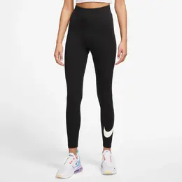 Nike: Чёрные легинсы 