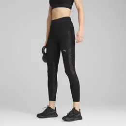 PUMA: Чёрные легинсы 