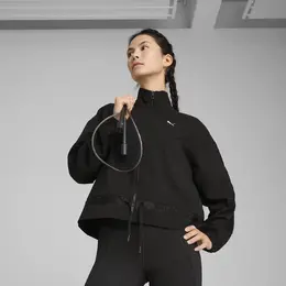 PUMA: Чёрная куртка 