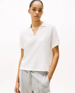Tommy Hilfiger: Белое поло 