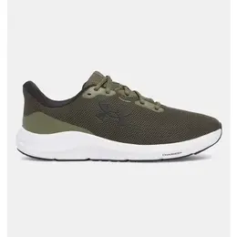 Under Armour: Кроссовки цвета хаки 