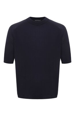 Emporio Armani: Синий свитер 