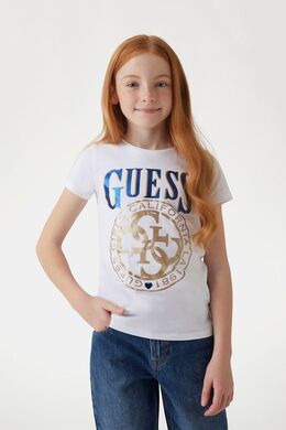 Guess: Хлопковая футболка 