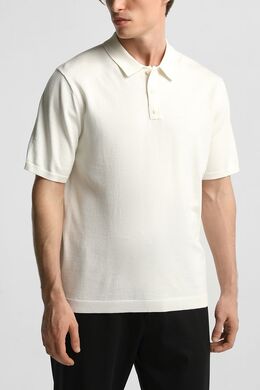 Calvin Klein: Белое поло 
