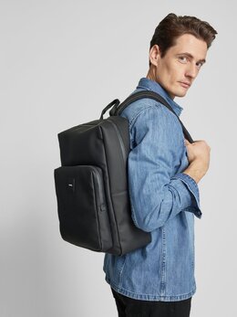 CK Calvin Klein: Чёрный рюкзак 