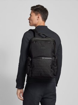 CK Calvin Klein: Чёрный рюкзак 