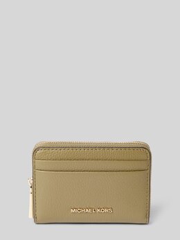 MICHAEL Michael Kors: Кошелёк цвета хаки 