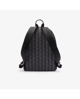 Lacoste: Чёрный рюкзак 
