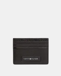 Tommy Hilfiger: Чёрный картхолдер 
