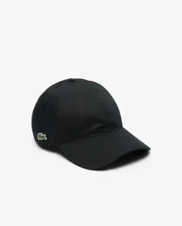 Lacoste: Чёрная кепка 