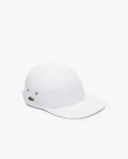Lacoste: Белая кепка 