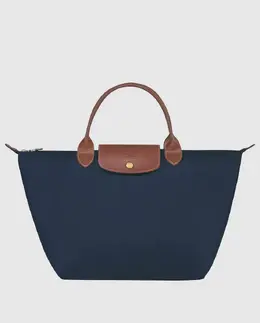 Longchamp: Тёмная сумка  Le Pliage Original