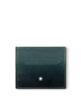 MONTBLANC: Зелёный картхолдер 