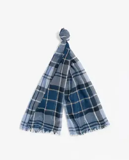 Barbour: Синий шарф 