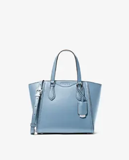 MICHAEL Michael Kors: Голубая сумка 
