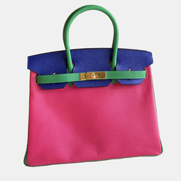 Hermes: Многоцветная сумка  Birkin 30
