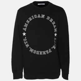Givenchy: Чёрный свитшот 