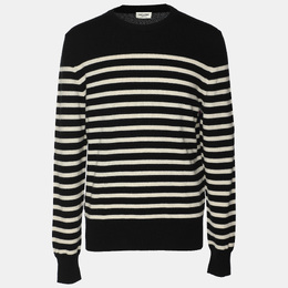 Saint Laurent Paris: Чёрный свитшот 