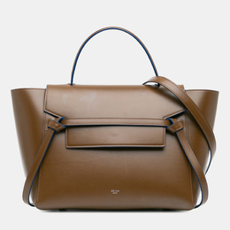 Celine: Коричневая сумка 