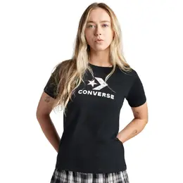 Converse: Чёрная футболка 