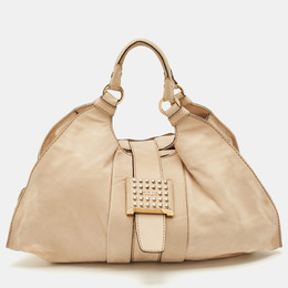 Tod's: Бежевая сумка 