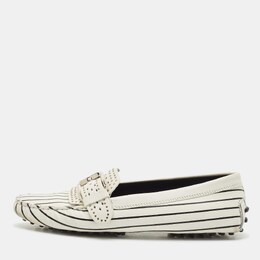 Tod's: Белые лоферы 
