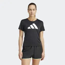 Adidas: Чёрная футболка 