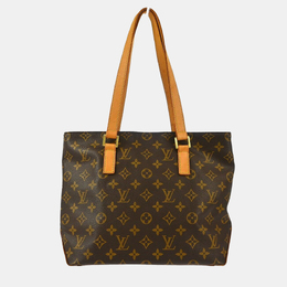 Louis Vuitton: Коричневая сумка 