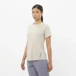 Salomon: Коричневая футболка 