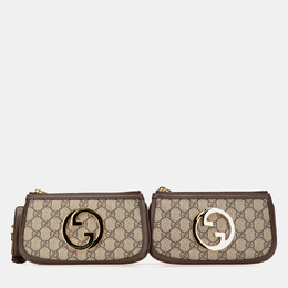 Gucci: Бежевая сумка  GG Supreme